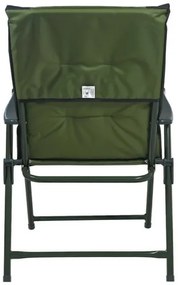 Sedia pieghevole da campeggio verde