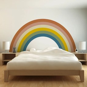 Adesivo murale per bambini 158x87 cm Pastel Rainbow - Ambiance