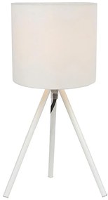 Klausen KL108012 - Lampada da tavolo THEO 1xE14/9W/230V bianco