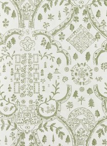Sanderson Carta da parati Topiary View - Thyme