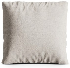 Cuscino per divano beige con rivestimento in bouclé Kemi – Cosmopolitan Design