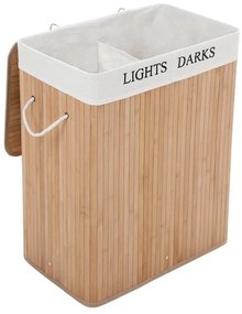 Cesto portabiancheria GUS marrone