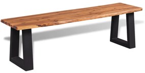 Panca İn Legno Massello Di Acacia 160 Cm /