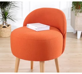 Poltroncina per bambini NIKI, diametro 46 cm, arancione