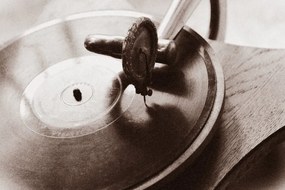 Stampa su tela – Giradischi antico