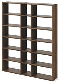 Libreria in noce 182x224 cm Pombal - TemaHome