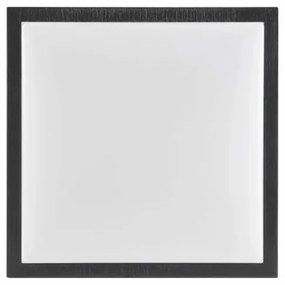 Plafoniera KAZIMIERZ 2xE27/20W/230V 29,5x29,5 cm nero