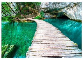 Fotomurale  Parco Nazionale dei laghi di Plitvice, Croazia  Colore Beige, Dimensioni e Misure 100x70