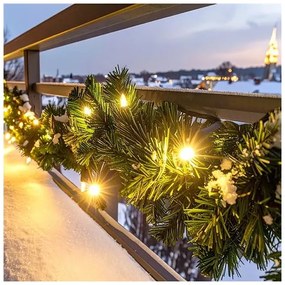 Solight 1V298 - Ghirlanda natalizia LED per esterni 80xLED/3xAA 500 cm IP44