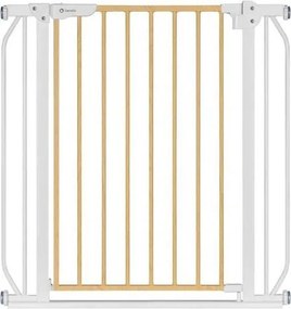 Lionelo - Cancelletto di sicurezza TRUUS SLIM bianco/beige