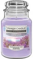 Lavender Beach, candela in giara grande Yankee Candle