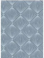 Isidore Leroy Carta da parati Diamants - Bleu