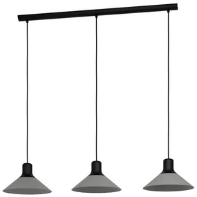 Eglo 99512 - Lampadario su corda ABREOSA 3xE27/28W/230V