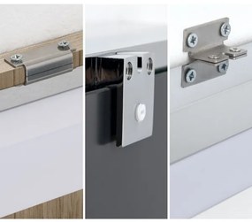 Orion Soff 3-587- Illuminazione a LED per specchi HORIZON LED/12W/230V 60 cm IP44 argento