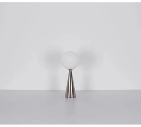Globo 21031N - Lampada da tavolo PINPAL 1xE27/40W/230V cromo
