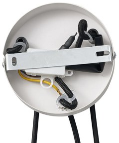 Lampada a sospensione Japandi beige 50cm 3 luci - Plu