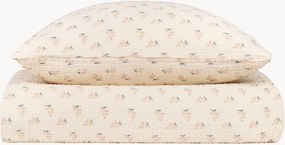 Set biancheria da letto in mussola Wabi-Sabi, 100 x 140 cm + 1 cuscino 40 x 45 cm