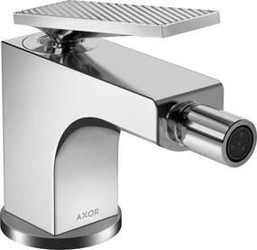 Miscelatore monocomando bidet con piletta e maniglia a taglio romboidale Cromo Hansgrohe Axor Citterio 39201000