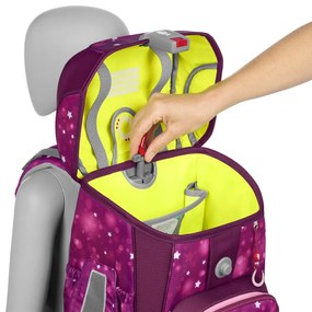 Zaino scuola Step by Step CLOUD, set 5 pezzi, Sweet Unicorn Nuala