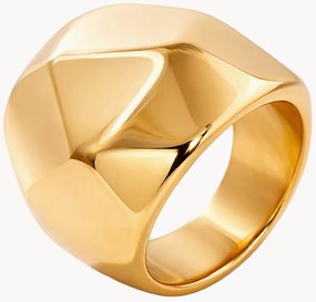 Anello placcato in oro Ines