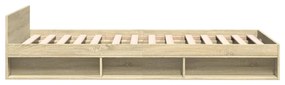Giroletto cassetto rovere sonoma 75x190 cm legno multistrato