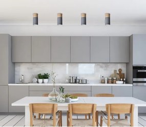 Plafoniera TUBA GU10/15W/230V