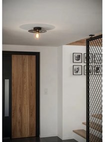 Eglo 44028 - Plafoniera LINTMILL 1xE27/40W/230V grigio