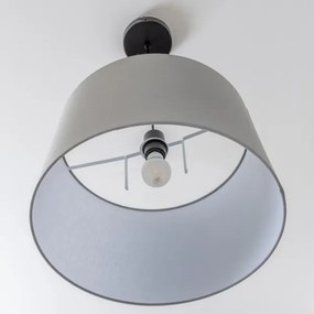 Brilagi - Lampadario LED a sospensione con cavo CERIA 1xE27/40W/230V Ø 45 cm grigio