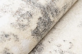 Tappeto di design color crema con motivo astratto grigio Larghezza: 120 cm | Lunghezza: 170 cm
