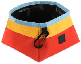 Ciotola da viaggio pieghevole in tessuto ø 18 cm Sunrise - P.L.A.Y.