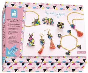 Atelier per bambini - Gioielli in plastica termoretraibile Geometrix