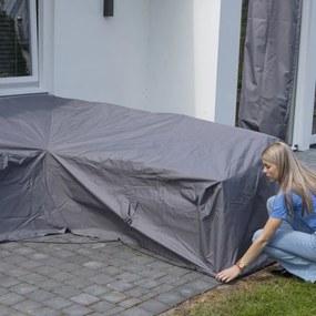 Madison copertura per set divani da esterno 255x255x70 cm grigio