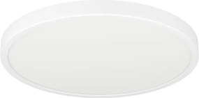 Eglo 901726 - LED RGBW dimmerabile plafoniera fumé FUEVA-Z LED/17,5W/230V 39,9cm IP44 bianco