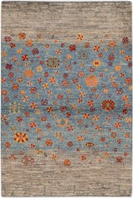 Loribaft Tappeto persiano 80 x 120 Verde (Iran) Annodato A Mano