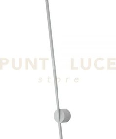 Applique a parete led shanghai bianca 9w 1100lm 4000k 78,8x8cm in a...