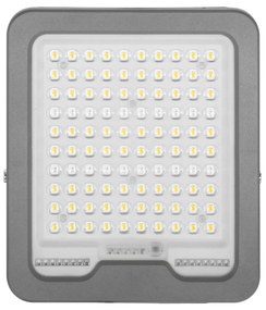Faro LED Solare 200W IP66 Telecomando Incluso 3.000 lumen - SERIE PRO Colore Bianco Naturale 4.000K