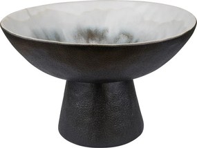 Ciotola nera/avorio in gres ø 31,5 cm By Hand – Mette Ditmer Denmark