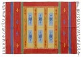 Tappeto moderno Seattle, stile kilim, 100% cotone, multicolore, 200x140cm