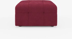 Mosaic pouf e modulo in bouclé - 96x77 cm design capitonné in tessuto smacchiabile T21