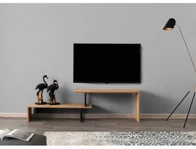 Tavolo TV OVIT 44x153 cm marrone/nero