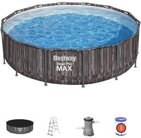 Bestway 5614Z-5 Set piscina fuori terra Steel Pro MAX da 427x107 cm