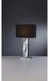 Searchlight EU5110BK - Lampada da tavolo MIRROR 1xE27/60W/230V