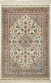 Ghom Tappeto 90x60 (Iran) Annodato A Mano