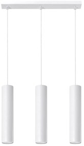 Lampada a Sospensione 3xGU10 in Acciaio LAGOS 3L