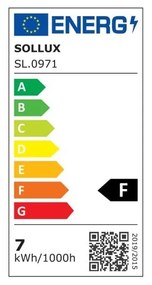 Lampadina LED con luce neutra con presa E14, 7,5 W – Sollux