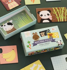 A Little Lovely Company - puzzle di abbinamento -  snack per animali