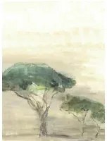 Coordonne Carta da parati panoramica Serengueti - Menta