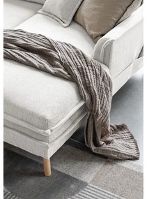 Divano letto angolare beige (angolo sinistro/"U") Charming Charlie - Miuform