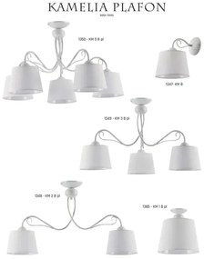 Jupiter 1385 - KM 1 B pl - Plafoniera KAMELIA 1xE27/60W/230V