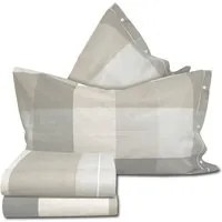 Parure copripiumino matrimoniale Tamigi tortora SmartDecoHome